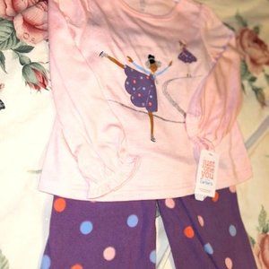 carter's pj set size 4t
